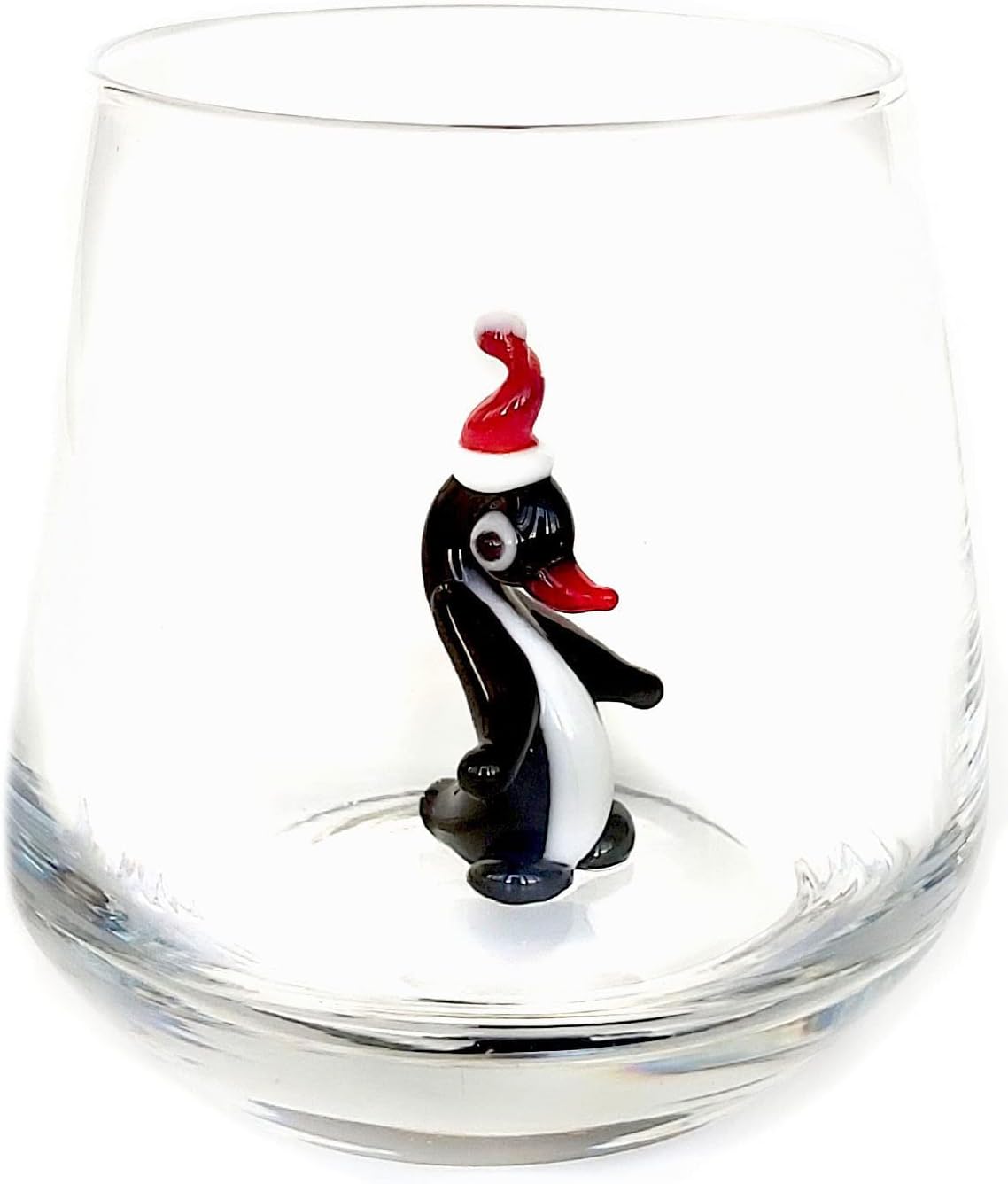 Handblown Glassware with Hidden Figures - Unique Gift