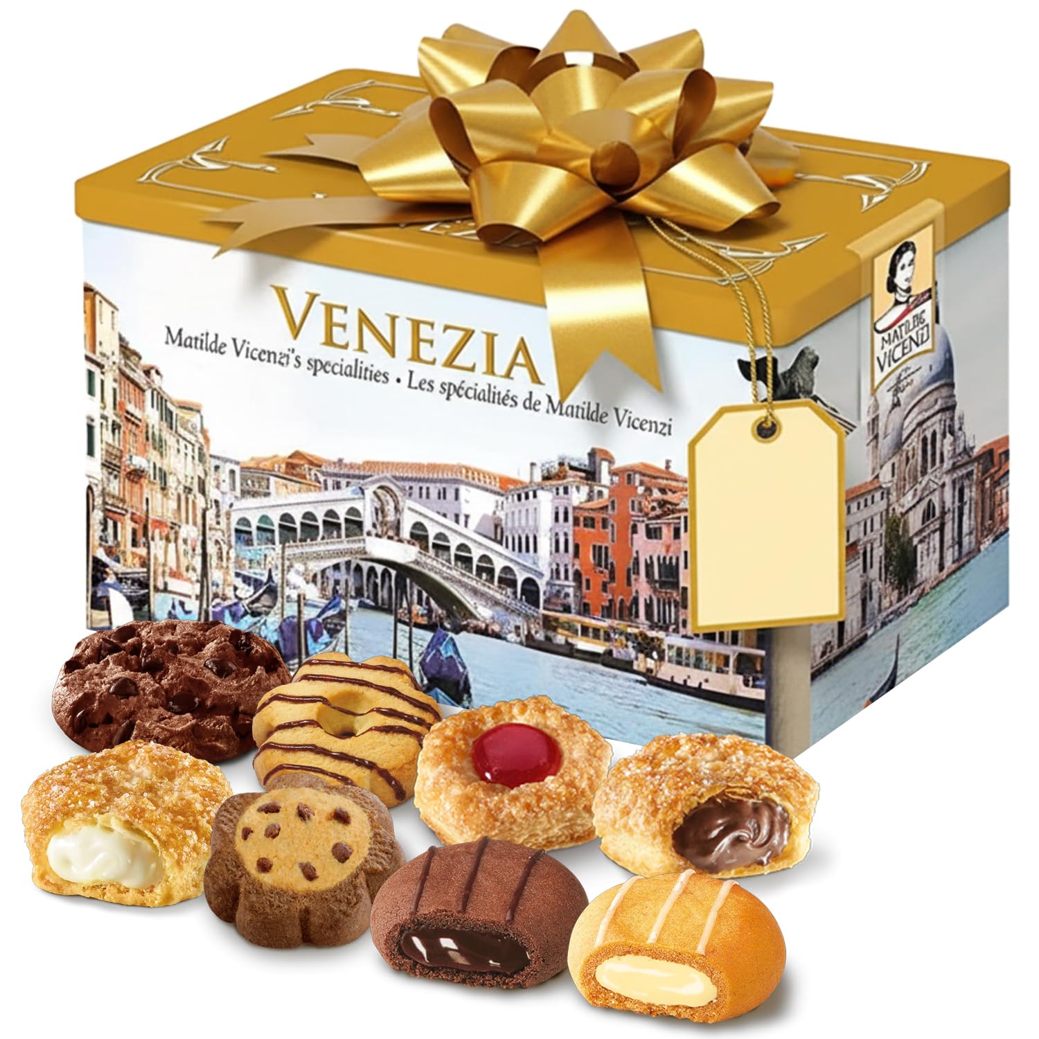 Matilde Vicenzi Italian Cookie Gift Tin - 920g