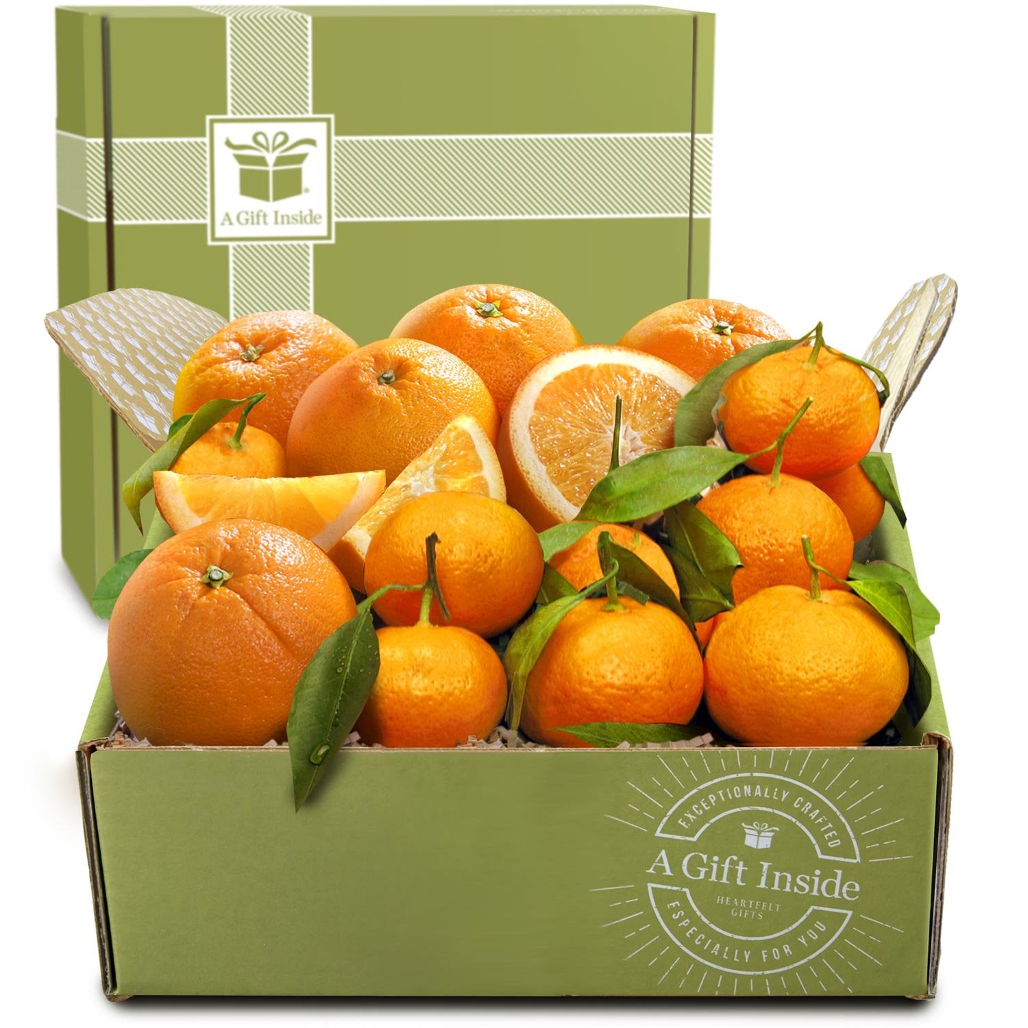 Citrus Duet Gift Box - Satsuma & Navel Oranges