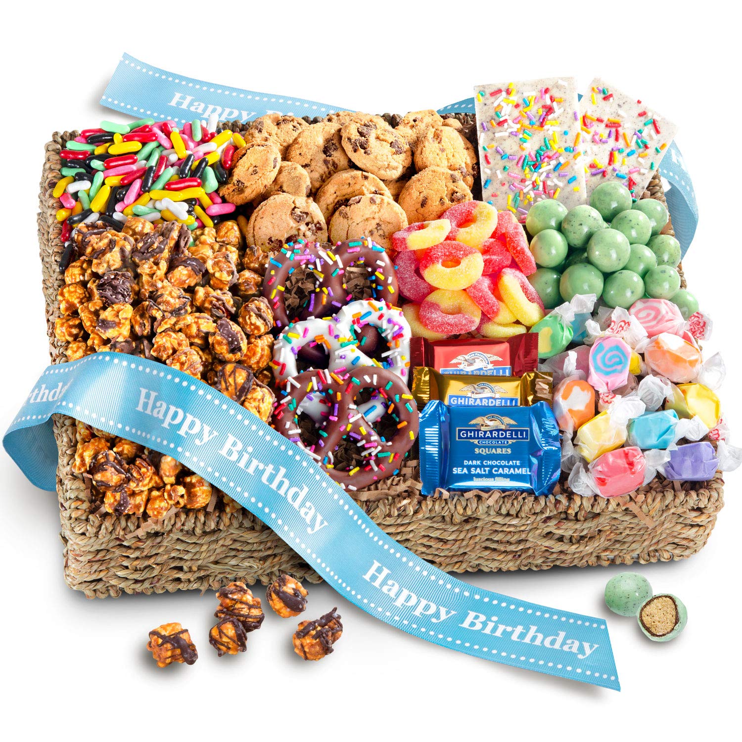 Birthday Sweets & Snacks Gift Basket