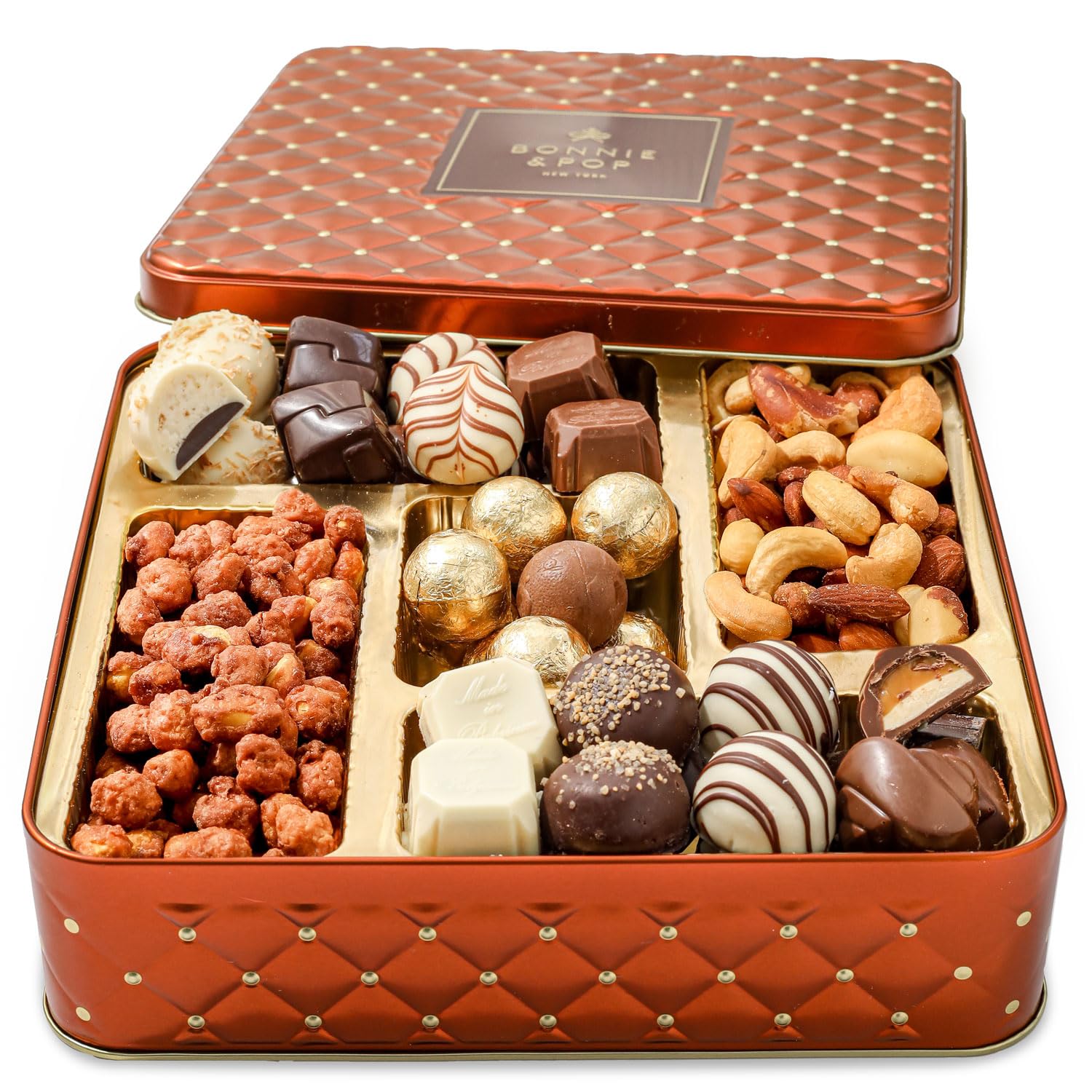 Bonnie & Pop Holiday Chocolate Gift Tin