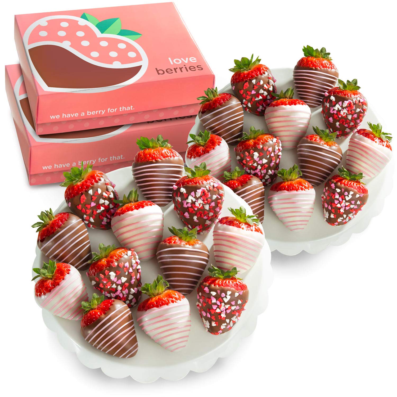 24 Love Berries Chocolate Covered Strawberries