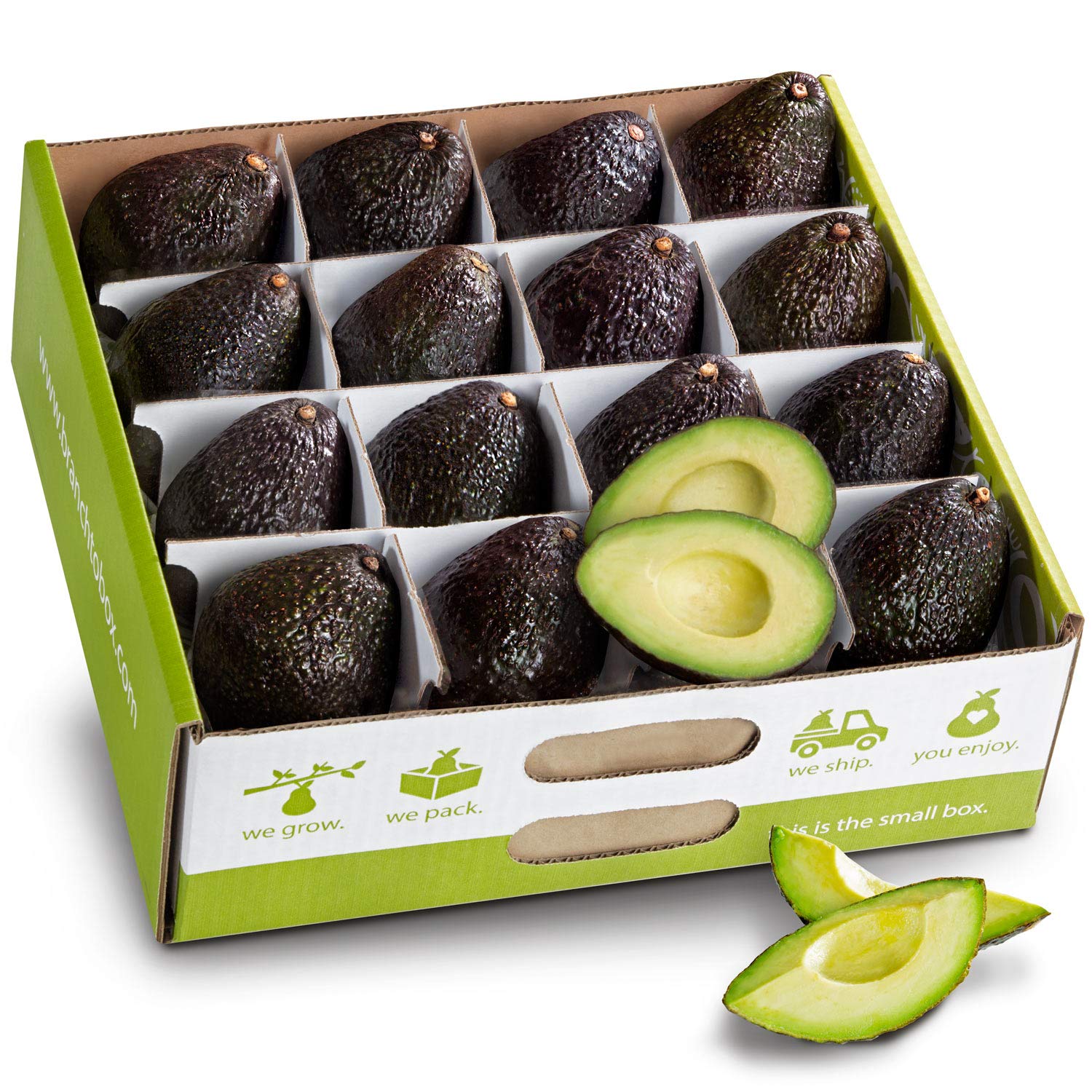 Fresh Avocados - 16 Count Box