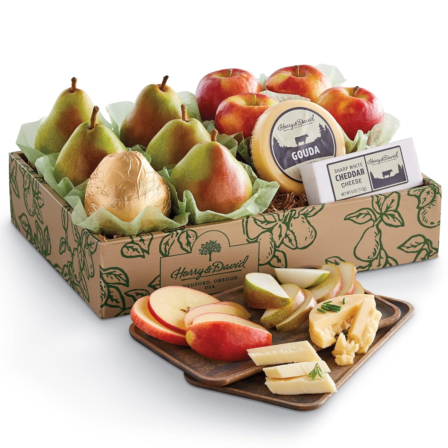 Harry & David Classic Fruit & Cheese Gift Basket