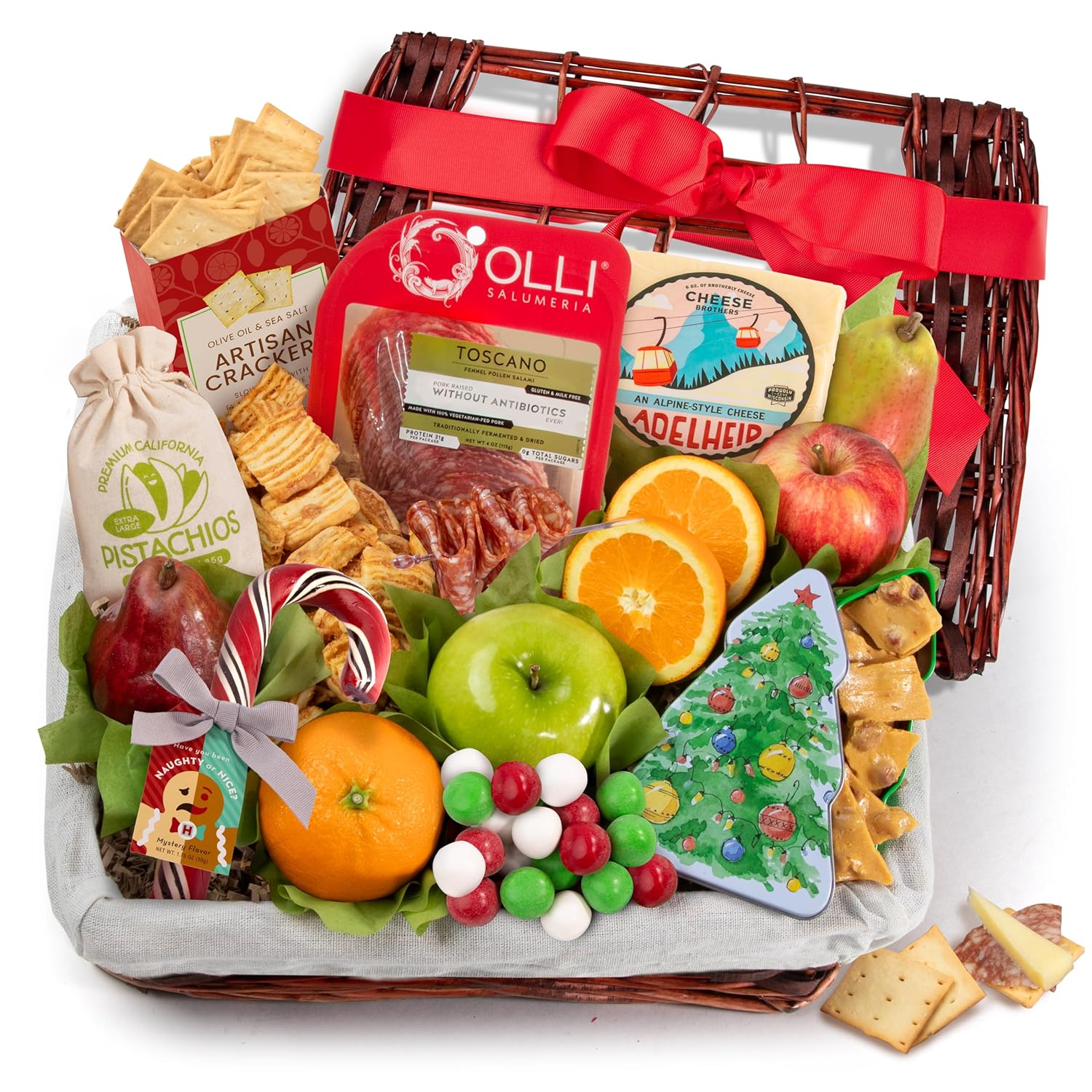 Deluxe Gourmet Holiday Gift Basket