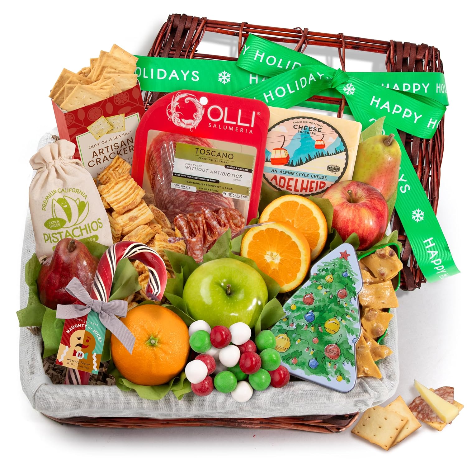 Deluxe Gourmet Holiday Gift Basket